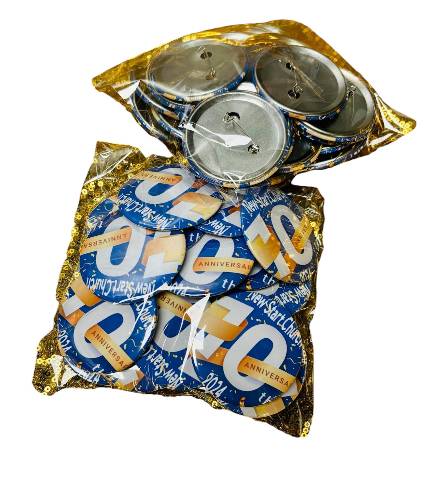 Custom Set of 3 Pinback Buttons