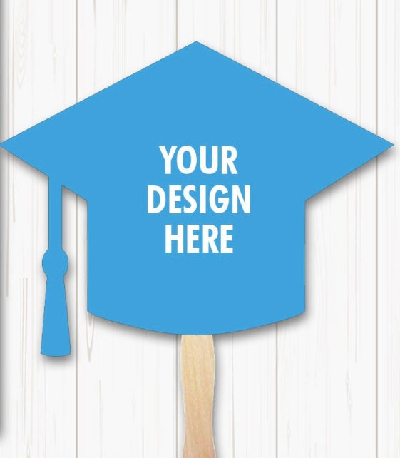 All Occasion Fan with wooden handle