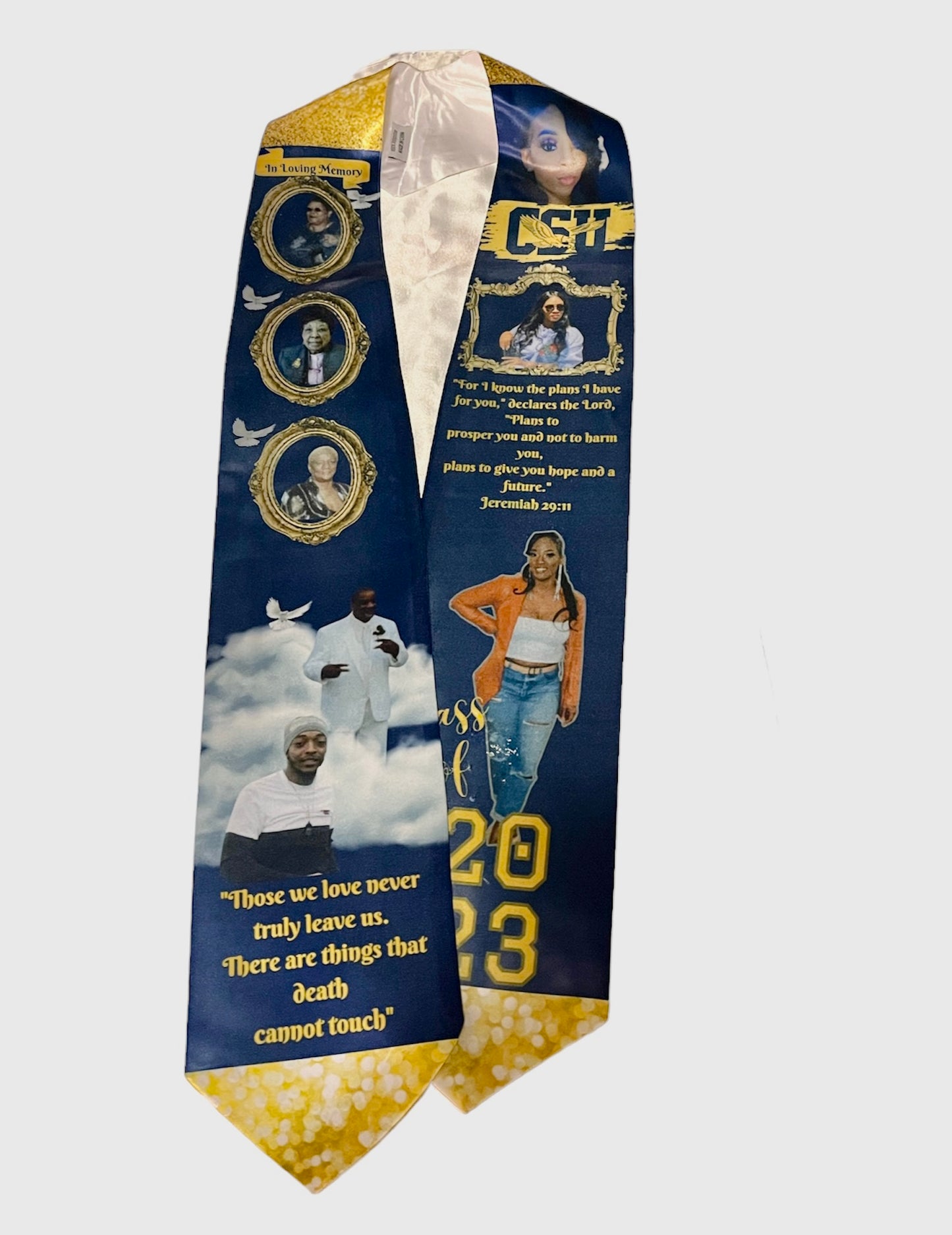 Custom Graduation Stole