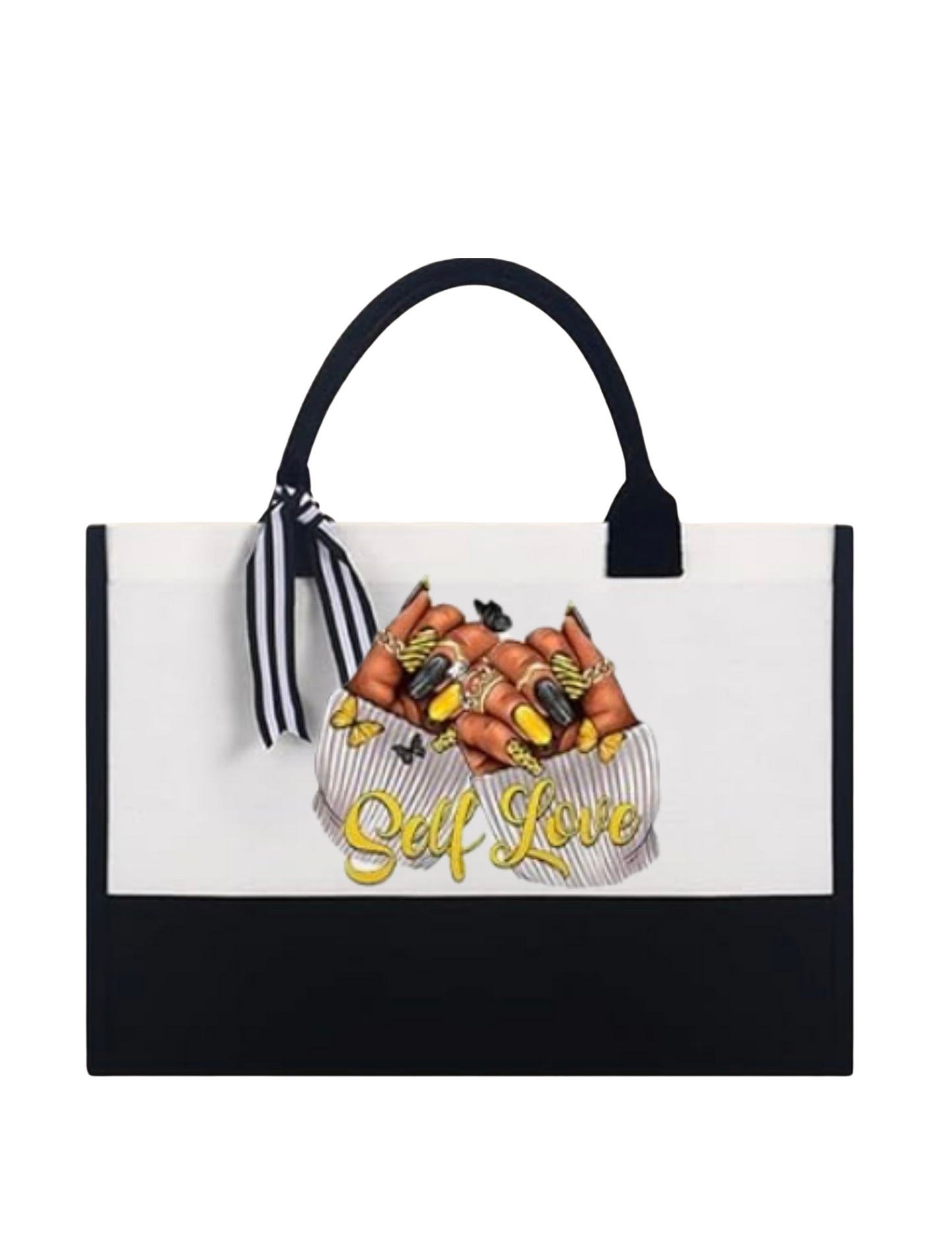 Expression Canvas Tote Bag