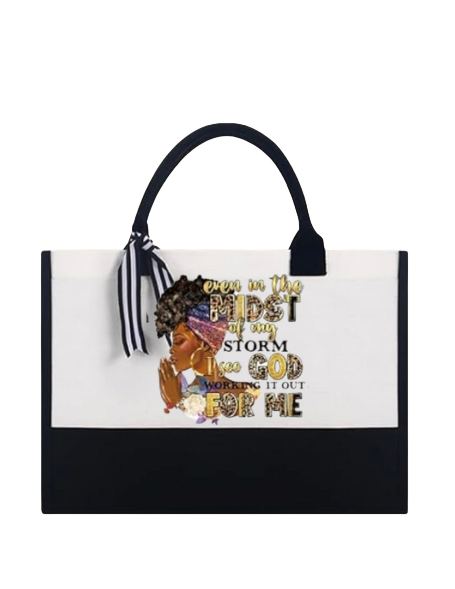 Expression Canvas Tote Bag