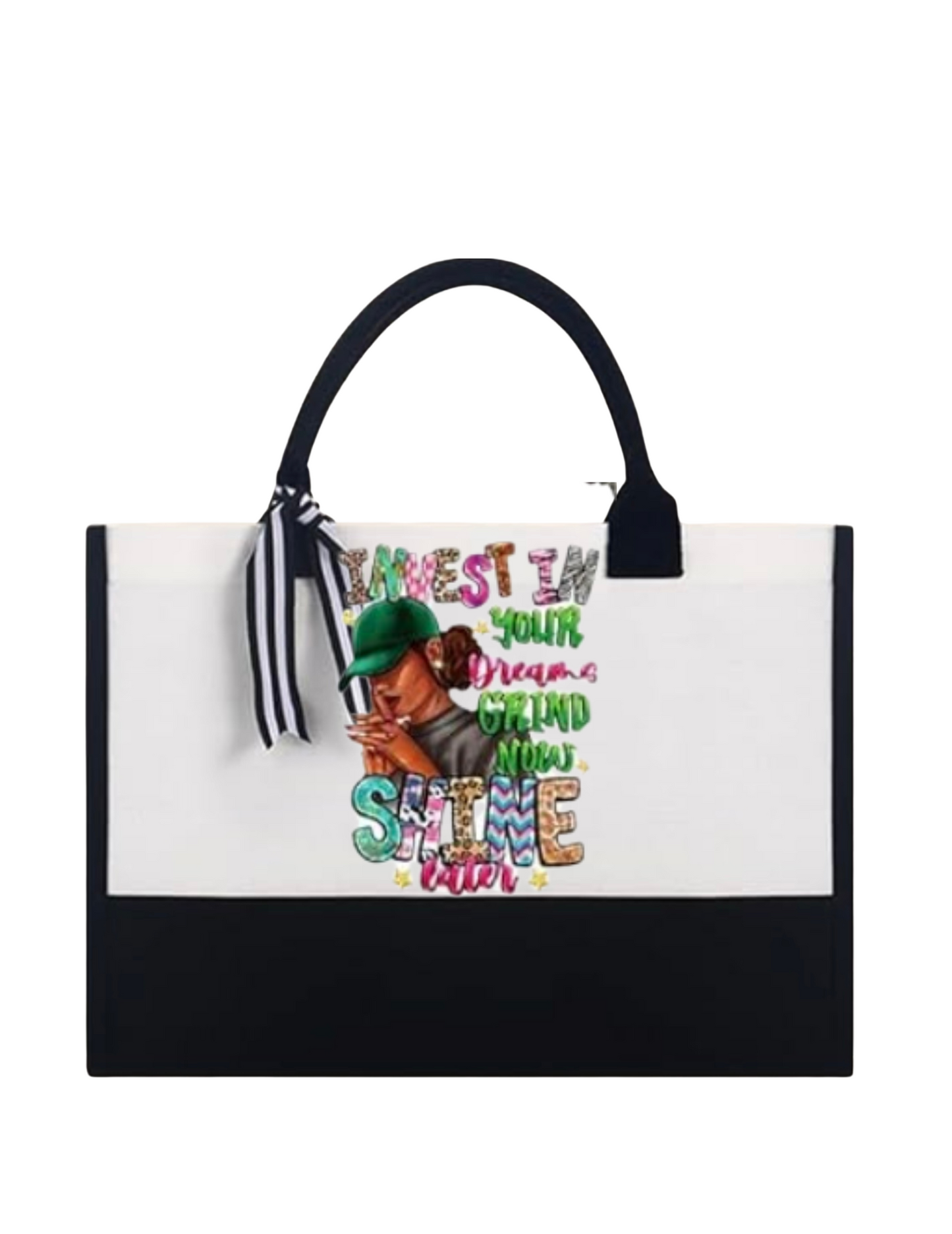 Expression Canvas Tote Bag