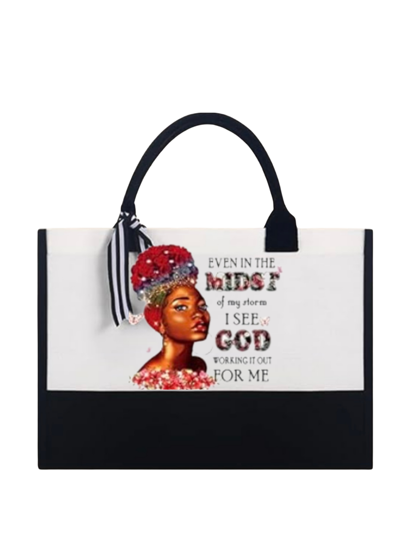 Expression Canvas Tote Bag