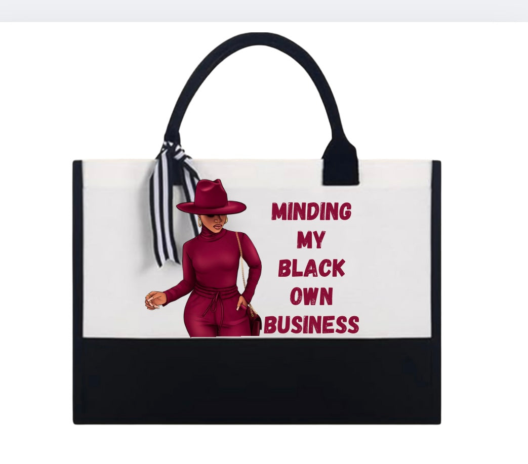 Expression Canvas Tote Bag
