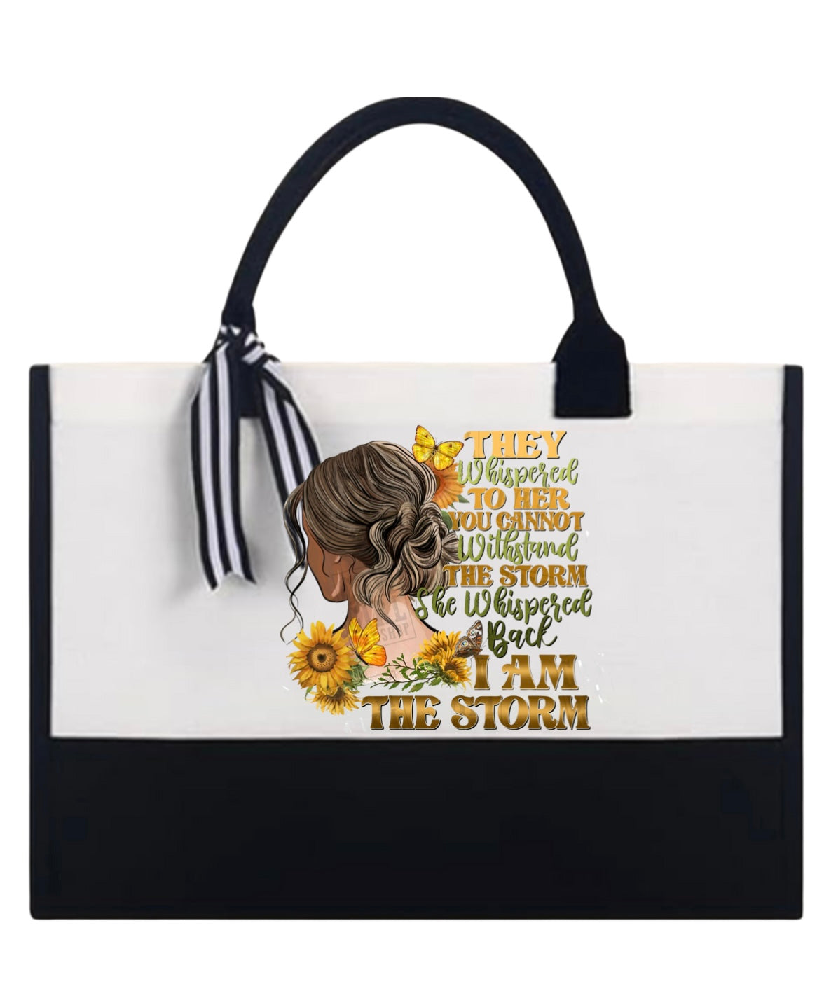 Expression Canvas Tote Bag