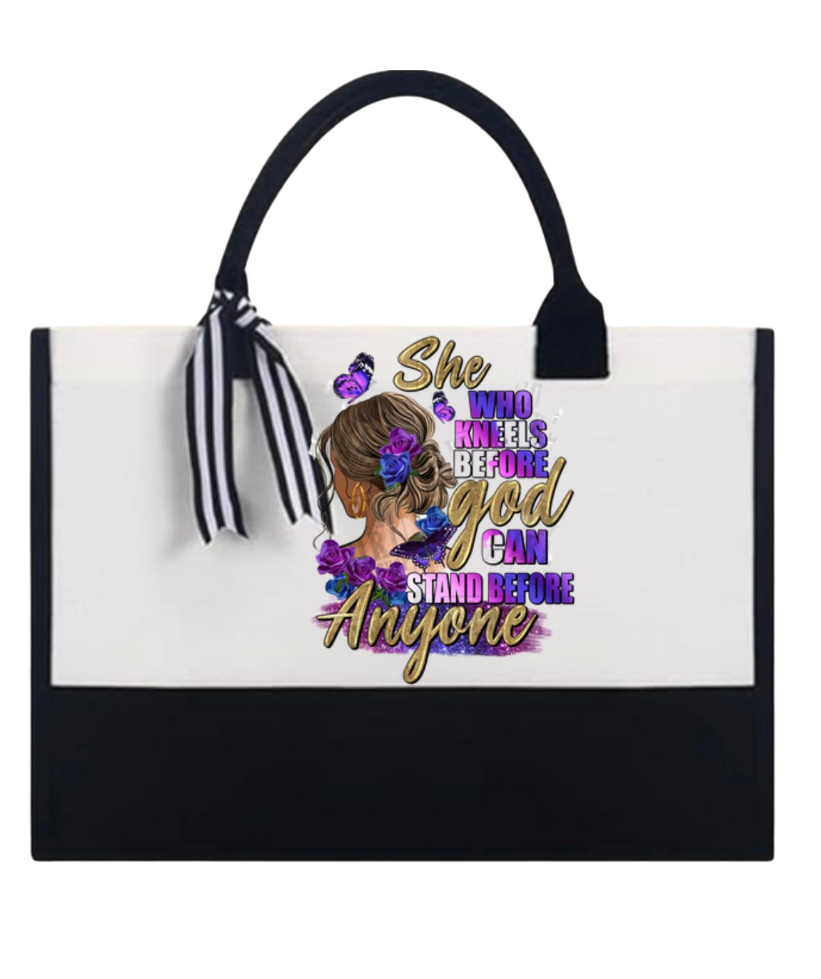 Expression Canvas Tote Bag