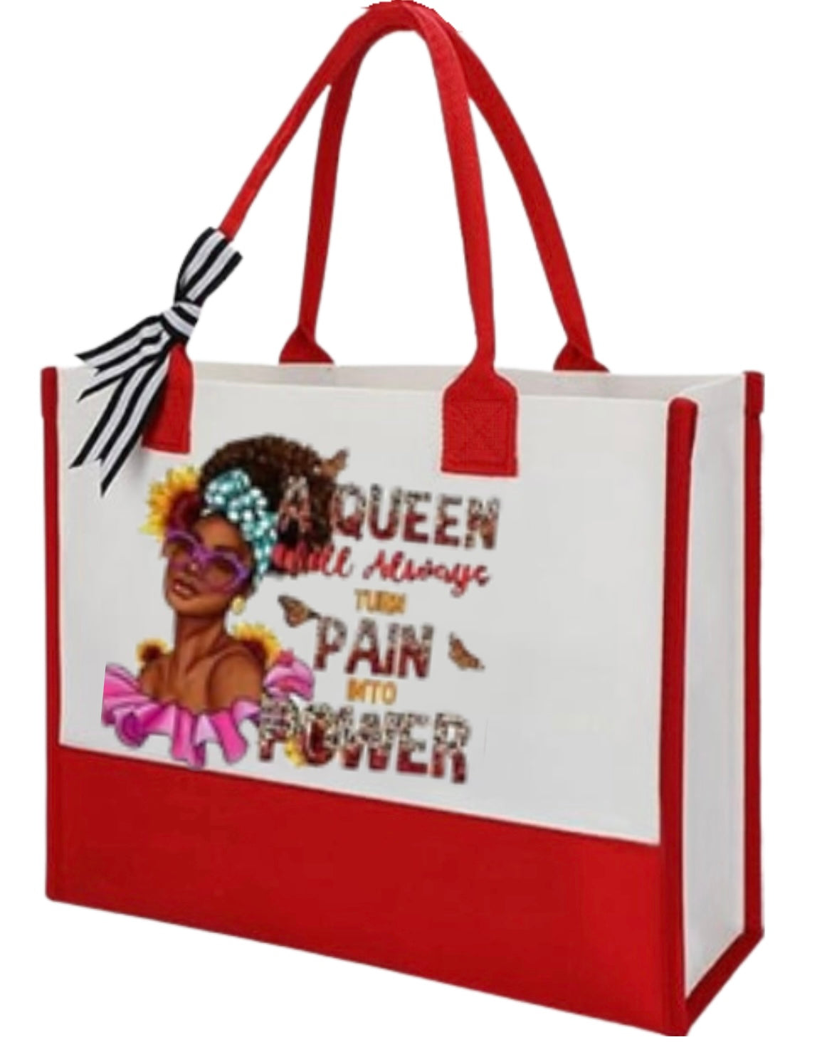 Expression Canvas Tote Bag