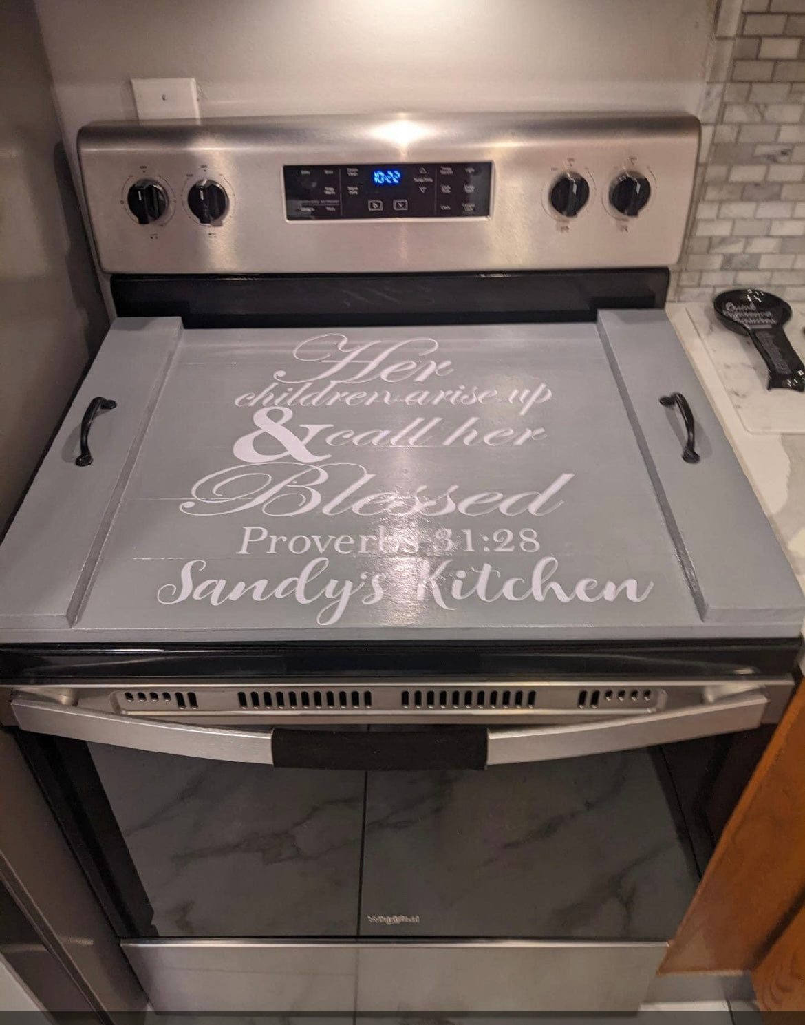 Stove and Range Cover Board, fully customizable. – Sawyer Custom Crafts